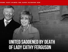 R.I.P. 弗格森家族讣告：弗格森的夫人凯茜去世，享年84岁-弗格森