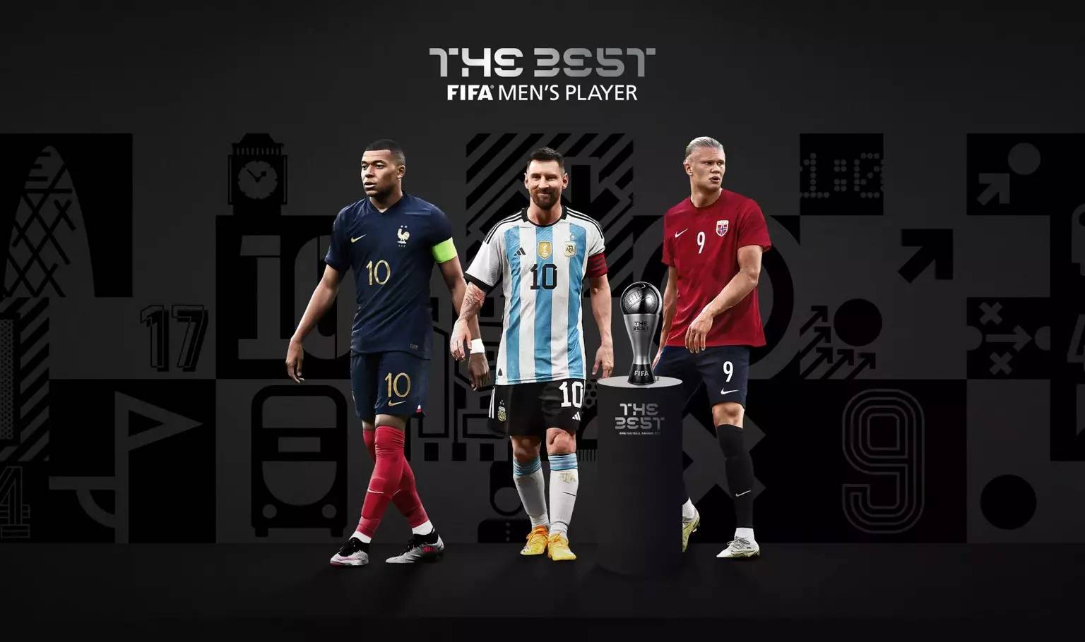 【投票】姆巴佩、梅西、哈兰德，2023FIFA年度最佳球员你选谁？-哈兰德